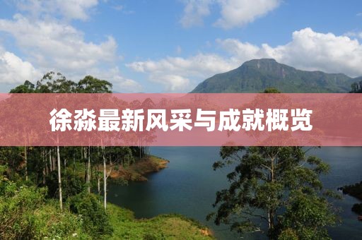 徐淼最新风采与成就概览