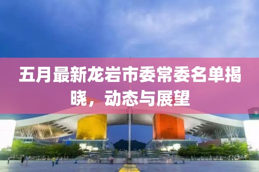 五月最新龙岩市委常委名单揭晓，动态与展望