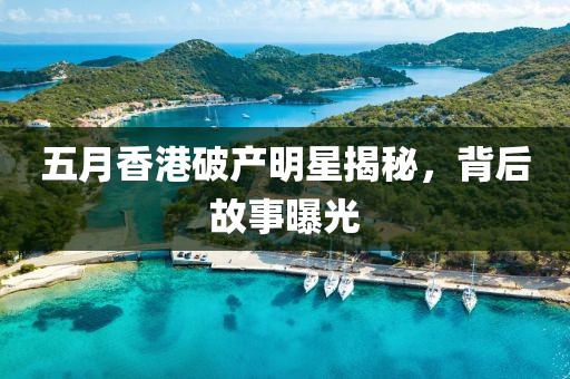 五月香港破产明星揭秘，背后故事曝光