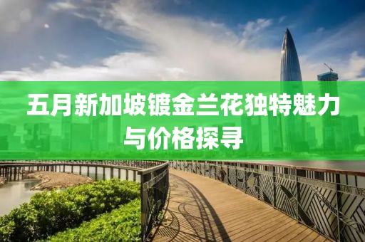 五月新加坡镀金兰花独特魅力与价格探寻