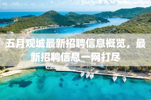 五月观城最新招聘信息概览，最新招聘信息一网打尽
