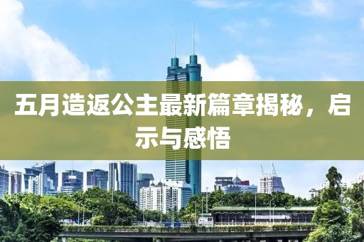 五月造返公主最新篇章揭秘，启示与感悟