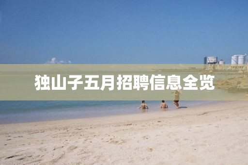 独山子五月招聘信息全览