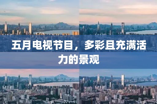 五月电视节目，多彩且充满活力的景观