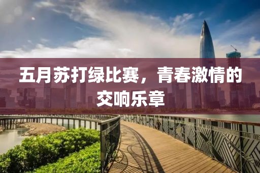 五月苏打绿比赛，青春激情的交响乐章
