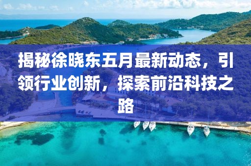 揭秘徐晓东五月最新动态，引领行业创新，探索前沿科技之路