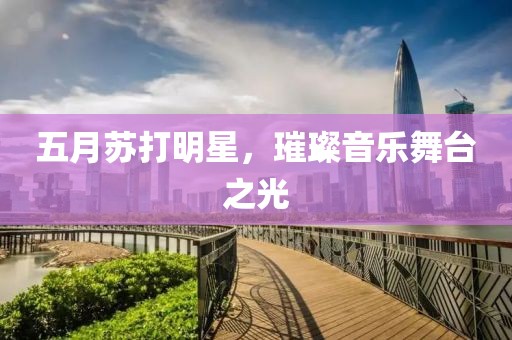 五月苏打明星，璀璨音乐舞台之光