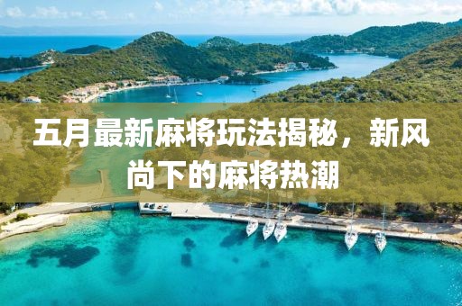 五月最新麻将玩法揭秘，新风尚下的麻将热潮