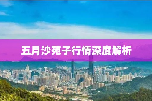 五月沙苑子行情深度解析