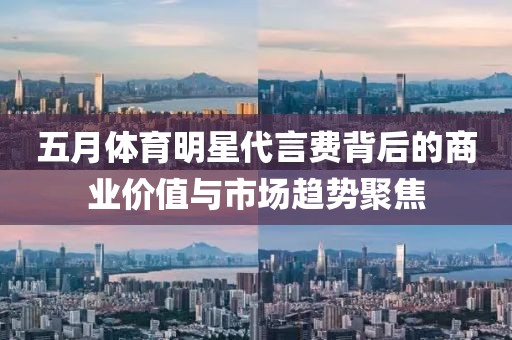 五月体育明星代言费背后的商业价值与市场趋势聚焦