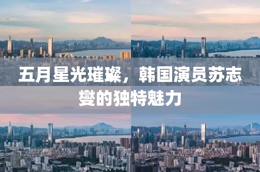 五月星光璀璨，韩国演员苏志燮的独特魅力