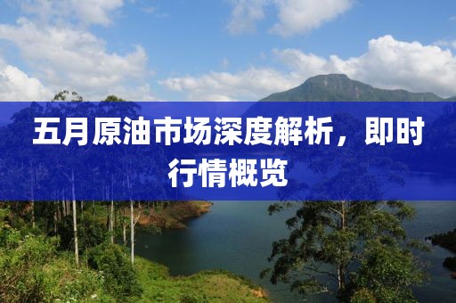 五月原油市场深度解析，即时行情概览