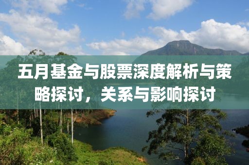 五月基金与股票深度解析与策略探讨，关系与影响探讨