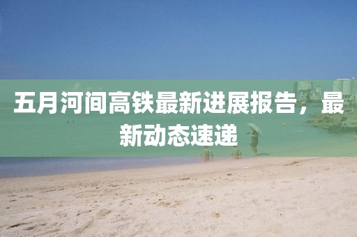 五月河间高铁最新进展报告，最新动态速递