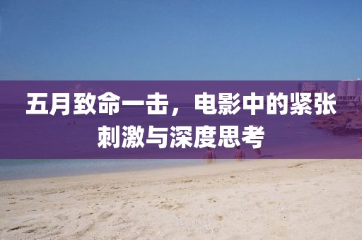 五月致命一击，电影中的紧张刺激与深度思考