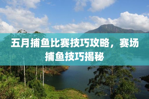 五月捕鱼比赛技巧攻略，赛场捕鱼技巧揭秘