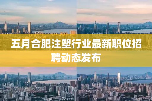 五月合肥注塑行业最新职位招聘动态发布