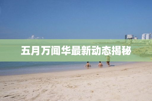 五月万闻华最新动态揭秘