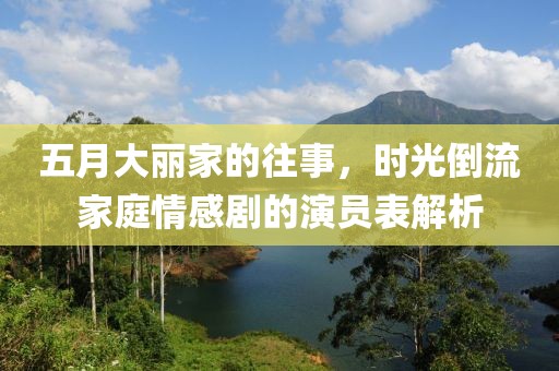 五月大丽家的往事，时光倒流家庭情感剧的演员表解析