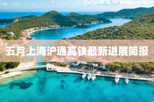 五月上海沪通高铁最新进展简报