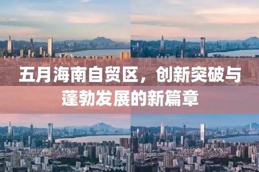 五月海南自贸区，创新突破与蓬勃发展的新篇章