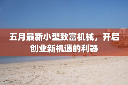 五月最新小型致富机械，开启创业新机遇的利器
