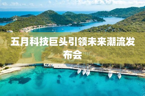 五月科技巨头引领未来潮流发布会