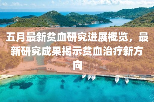五月最新贫血研究进展概览，最新研究成果揭示贫血治疗新方向