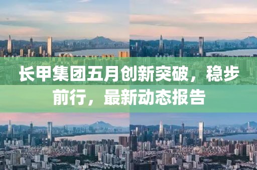长甲集团五月创新突破，稳步前行，最新动态报告
