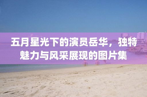五月星光下的演员岳华，独特魅力与风采展现的图片集