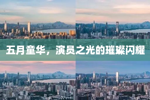 五月童华，演员之光的璀璨闪耀