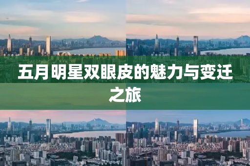 五月明星双眼皮的魅力与变迁之旅