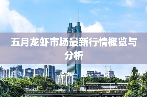 五月龙虾市场最新行情概览与分析