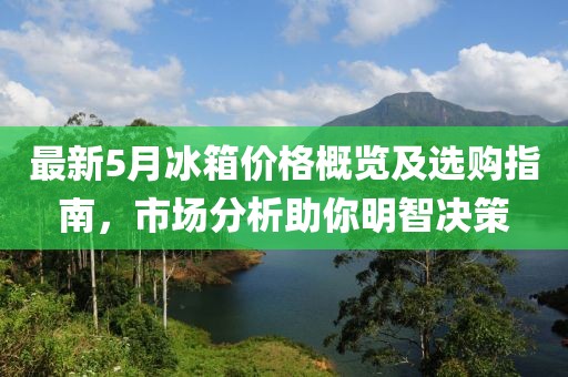 最新5月冰箱价格概览及选购指南，市场分析助你明智决策