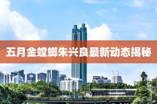 五月金螳螂朱兴良最新动态揭秘