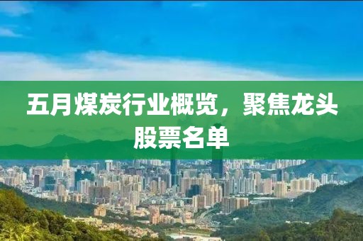 五月煤炭行业概览，聚焦龙头股票名单