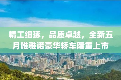 精工细琢，品质卓越，全新五月唯雅诺豪华轿车隆重上市