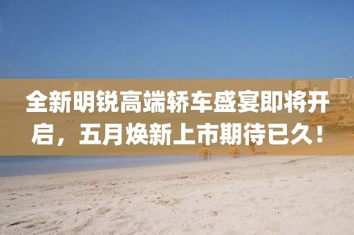 全新明锐高端轿车盛宴即将开启，五月焕新上市期待已久！
