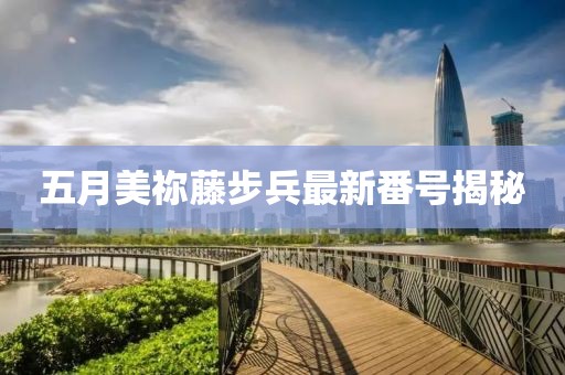 五月美祢藤步兵最新番号揭秘