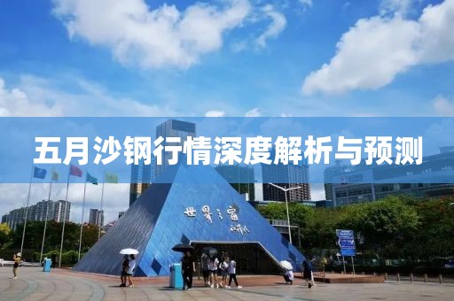 五月沙钢行情深度解析与预测